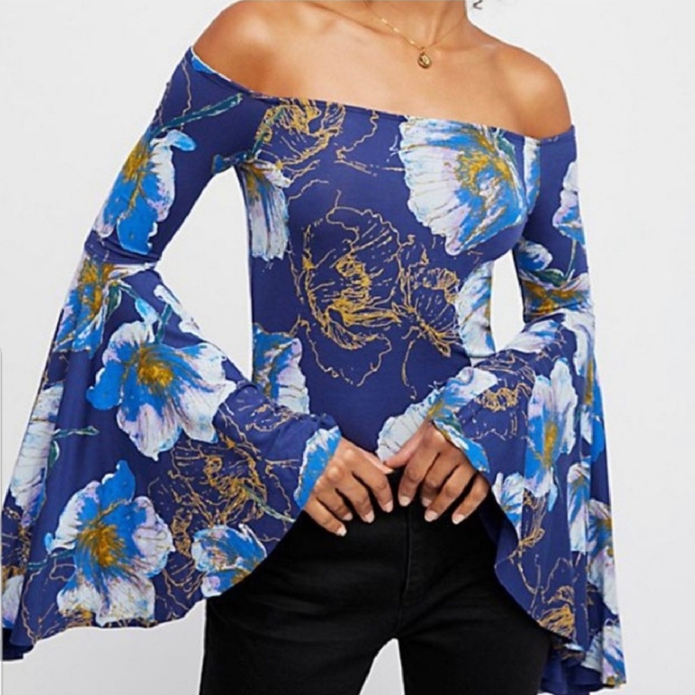 Free people free bird blouse